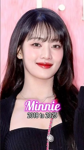 Minnie evolution from 2018 to 2025