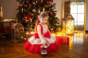 Toddler Party Dress With Tulle Tutu Skirt - Christmas Red Sequin Tutu Dress Girl, Holiday Infant Gown- 1st Birthday Dress - Etsy