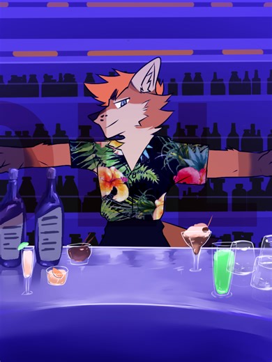 Aesthetic Sense of Coyote in Animation