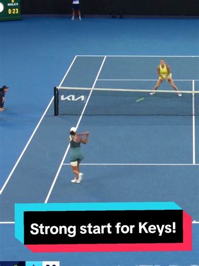 Madison Keys Shines at the Australian Open Match