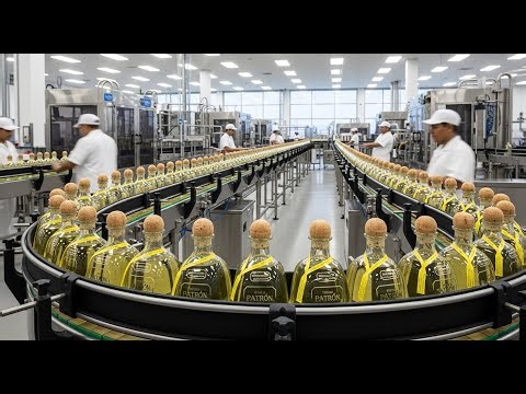 How Tequila Is Made from Agave | Inside the Tequila Factory Production Process