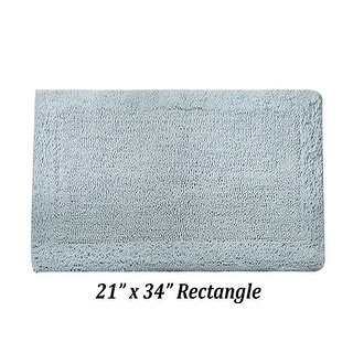 Better Trends Bath Rugs 100% Cotton Tufted Soft & Water Absorbent Bathroom Rug for Shower, Sink Bath Mats Edge Collection - Bed Bath & Beyond - 36089510