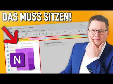 🚨 OneNote richtig nutzen: 5 Dinge, die DU IMMER beachten solltest!