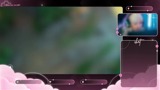 Sakura Dreams Stream Overlay Package, Pink and Black Twitch Overlays and Alerts, Kawaii Cherry Blossom Stream Bundle for OBS & Streamlabs - Etsy Australia