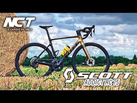 SCOTT ADDICT RC 15 - Première sortie, découverte et crevaison !!