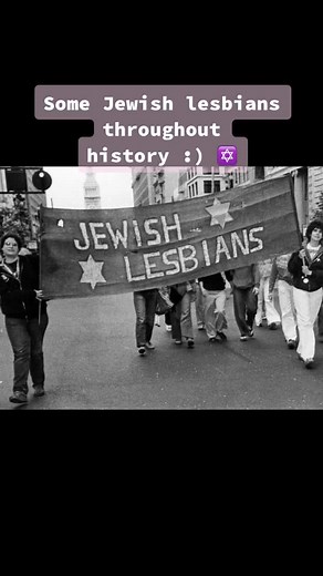 Jewish Lesbianism is such an important oart of history