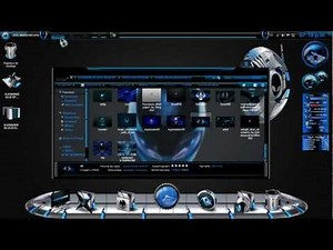 Descarga Tema 3D Alienware Blue Para W7 [SIN PASS] AREA52