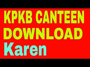 How to Download KPKB Canteen Card | Step-by-Step Guide 2025