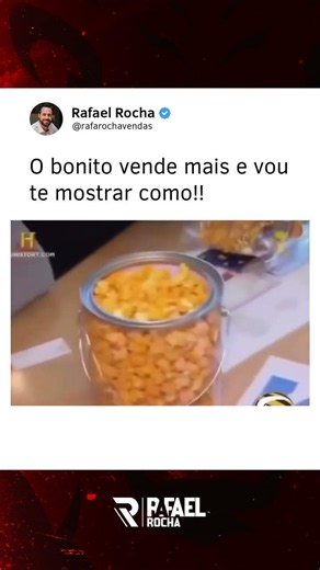 "O bonito vende mais e eu vou te mostrar como!" 🍿💰