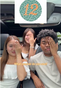 Testing to see if we’re colorblind, do you pass this test?👀 | color blind test