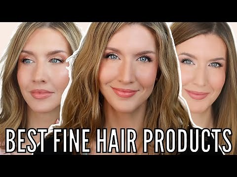 Best Products For Fine Hair 2021 | Styling Must Haves, Tools & More