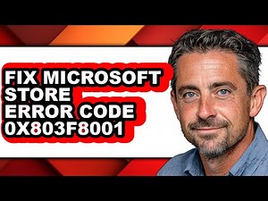 How to Fix Microsoft Store Error Code 0x803f8001 (full Guide)