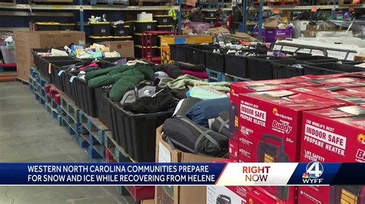 WNC prepares for winter weather