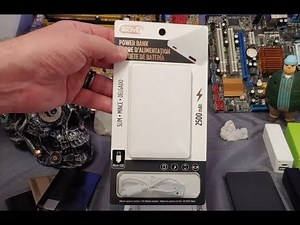Dollarama Tech 1 Slim Power Bank 2500 mAh Review & Teardown
