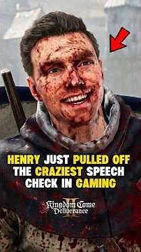 HENRY JUST PULLED OFF THE CRAZIEST SPEECH CHECK IN GAMING HISTORY | Kingdom come Deliverance 2