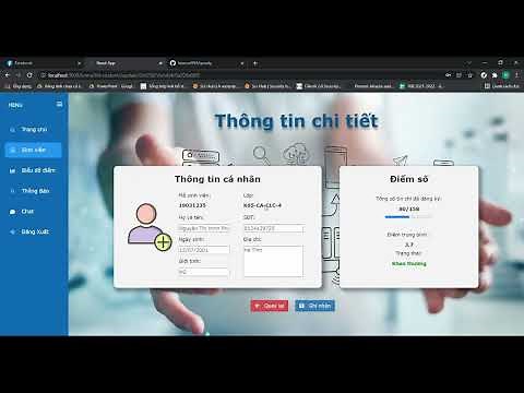 Ứng dụng web Quản lý sinh viên - Học kỳ 1 năm 3 (Web Application Student Management)