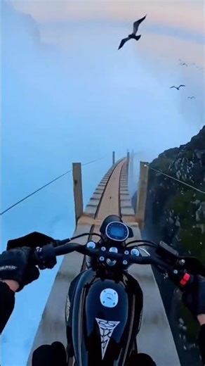Bullet Riding on Seaside Road 🏍️🌊 | Relaxing Ocean Ride