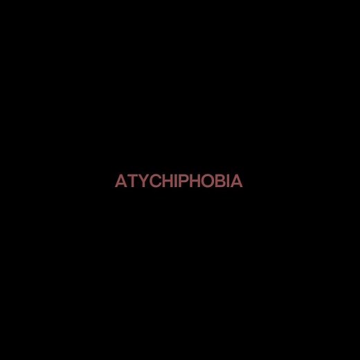atychiphobia- fear of failure. #vent (audio not mine!!)