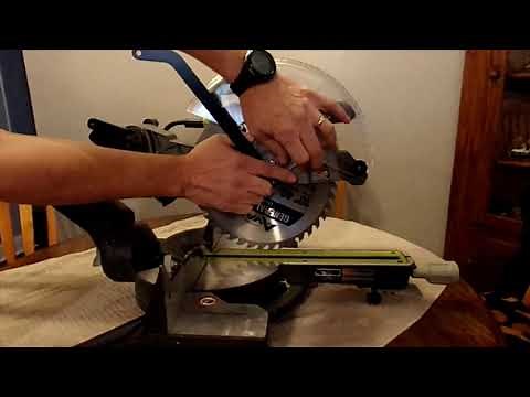 HOW TO REPLACE a Blade Guard on a Ryobi 10 Inch Miter Saw