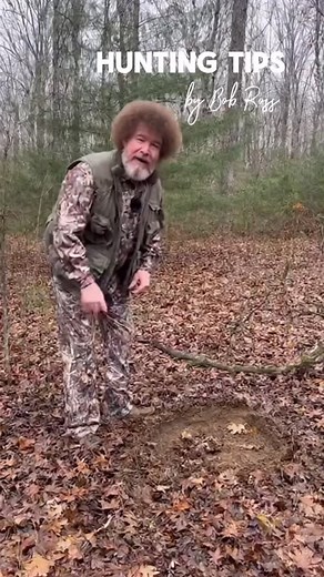375 reactions · 56 shares | Bob Ross hunting tips #grizzlysunglasses #wildwonderfuloutdoors #Bobross #fishing #outdoors #fun #funnyvideos #laugh #deer #deerseason | Wild Wonderful Outdoors | Facebook