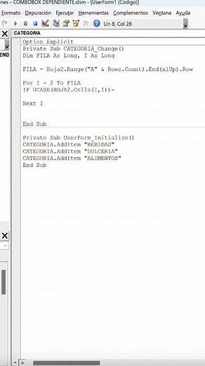 51K views · 765 reactions | Aprende a crear listas dependientes en Excel VBA fácil y rápido ✅ | Conociendo Excel | Facebook