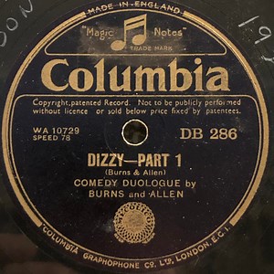 Burns And Allen - Dizzy