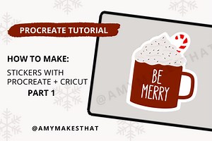Online Making Stickers Using Procreate and the Cricut (Part 1) Course · Creative Fabrica