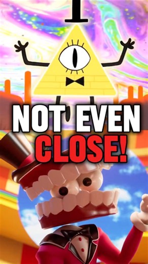 Why Bill Cipher VS Caine ISN’T EVEN CLOSE! #tadc #theamazingdigitalcircus #billcipher #animation #dc