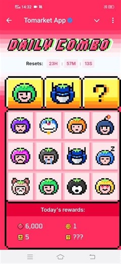 DAILY COMBO 6 MARCH 2026 TOMARKET