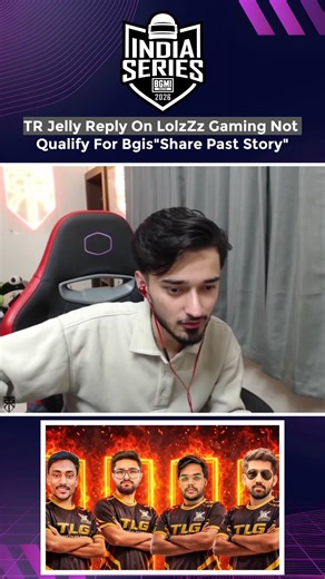 Tr Jelly Reply On LolzZz Gaming Not Qualify For Bgis"Share Past Story" #jellybgmi #lolzzzgaming