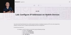 CompTIA Network  Lab 4.2.10