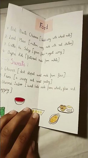 Diy paper travelogue || School project #art #diy #school #project #schoolproject #paper #fyp