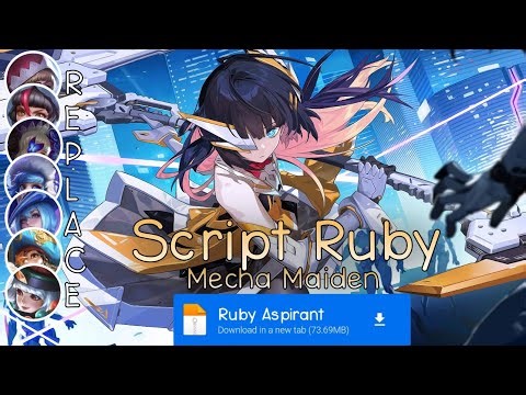 Script Skin Ruby Aspirant - Mecha Maiden No Password | Full Effect Voice | Patch Terbaru