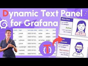 Dynamic Text Plugin for Grafana | Markdown, HTML and Handlebars to transform data visualizations
