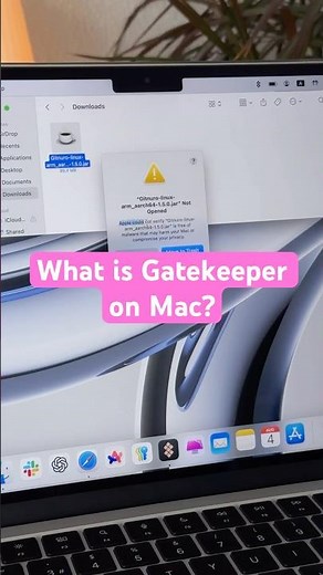 And what does Gatekeeper actually do? #shorts