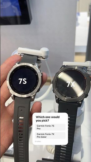 Garmin Fenix 7S Pro vs Fenix 7X Pro Solar: Which adventure watch suits you best? #garminfenix