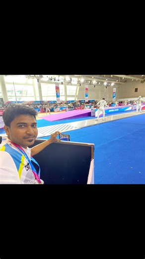 1.7K views · 52 reactions | "Touché is not just a score, it's a statement. #fencing Dibakar Das West Bengal PoliceFencing Association of India鷺鷺鷺 | flexi fencing academy F.F.A | Facebook