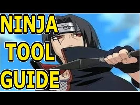 COMPLETE NINJA TOOLS GUIDE! | NARUTO ONLINE GUIDE