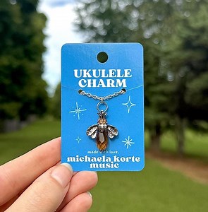 Honey Bee Ukulele Charm - Etsy UK