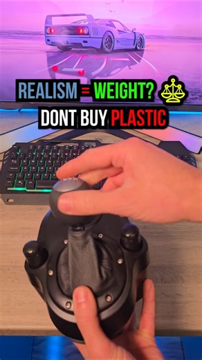 Proof Logitech weighs NOTHING 💀 #simracing #mozaracing #pxn