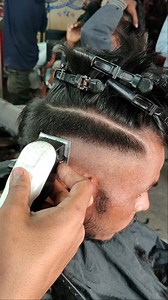 3.8M views · 9.5K reactions | hairstyle and fade hair cutting tutorial | Shivay Hair Salon | Facebook