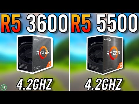 Ryzen 5 3600 vs Ryzen 5 5500 - Any Difference?