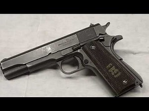 2023 CMP Round 3 WWII Navy Ithaca 1911