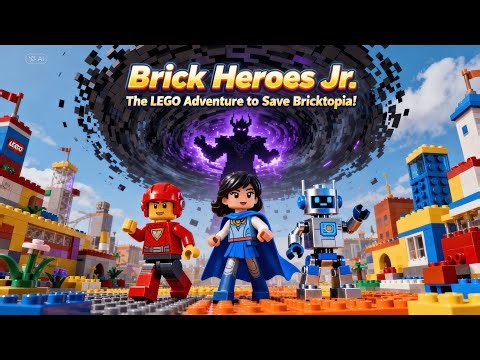 Brick Heroes Jr. – The LEGO Adventure to Save Bricktopia | Kids Animated Movie
