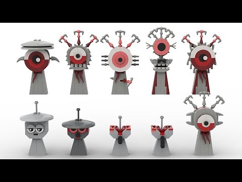 LEGO Sprunki Building Phases 1 to 10 ( Clukr ) - Sprunki Incredibox