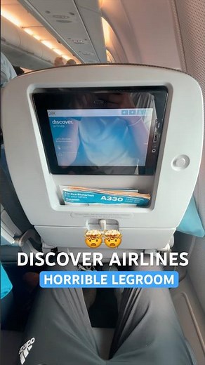 Discover Airlines A330 Economy Class 🤯