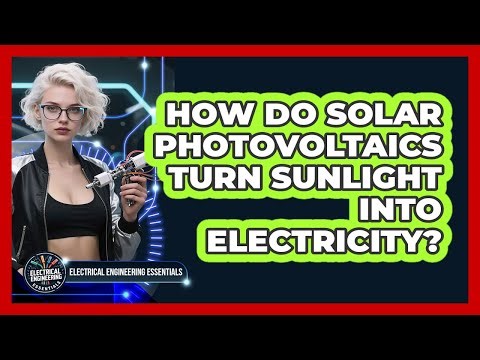 How Do Solar Photovoltaics Turn Sunlight Into Electricity? - Electrical Engineering Essentials