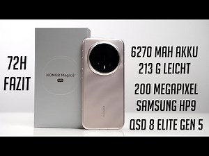 Geiler als gedacht: Honor Magic 8 Pro Unboxing & Eindrücke nach 3 Tagen (Deutsch) | SwagTab