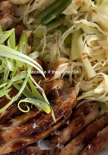 Teriyaki Chicken and Sesame Cabbage Bowls Recipe