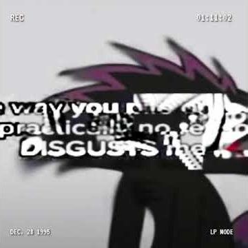 dont touch my pizza with VHS filter